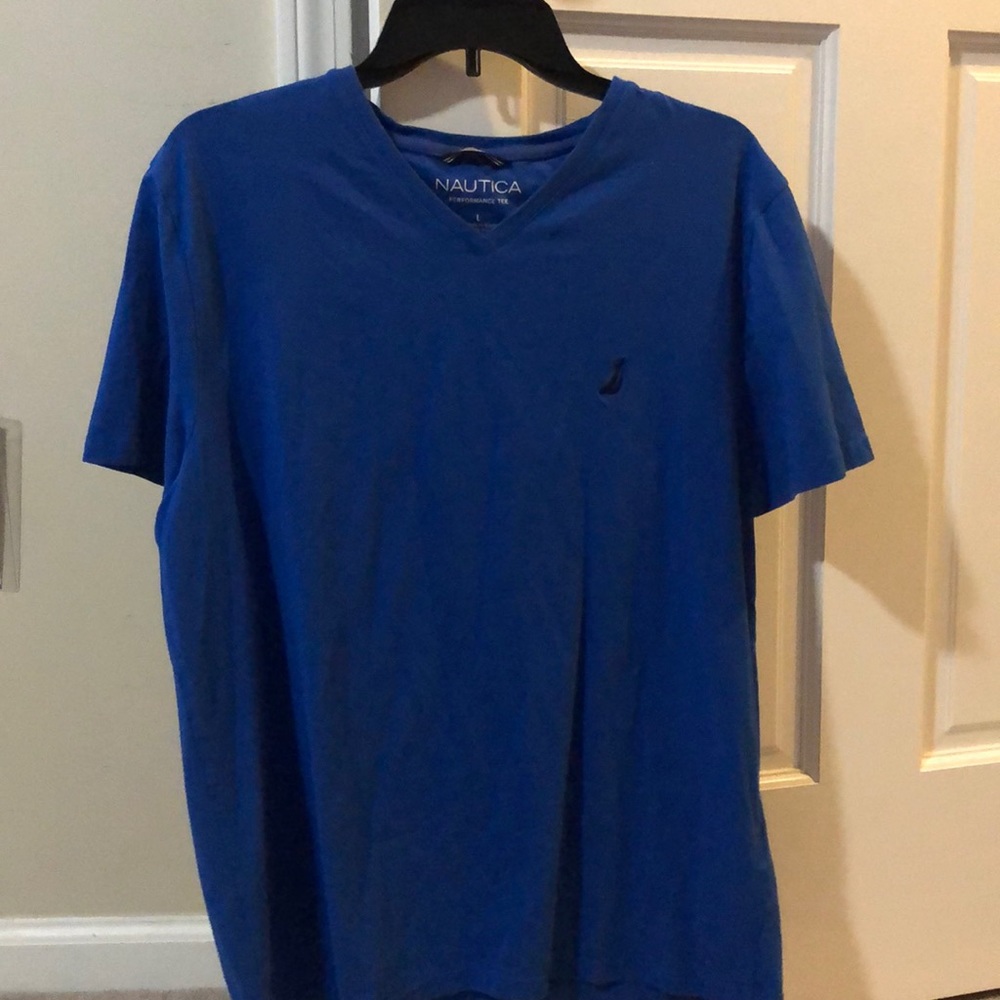 Nautical performance v neck